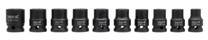 Attēls no Triecienuzgaļu komplekts Yato YT-1025; 1/2''; 10-22 mm; 10 gab.