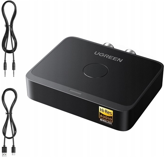 Picture of Ugreen Bezprzewodowy Bluetooth 6.0 LDAC wysokiej jakoci odbiornik audio ar 3 5 mm (AUX) 2xRCA wyjcie
