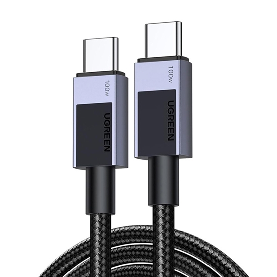 Picture of Ugreen Type C 2.0 Male To Type C 2.0 Male 5A Data Cable 2M Black