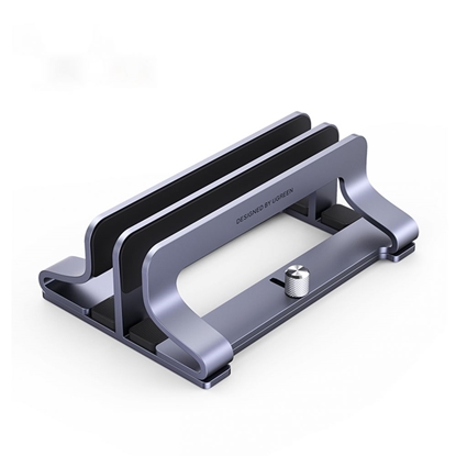Picture of Ugreen Ugreen LP258 Vertical Stand for 2 Devices Aluminum for Laptop Tablet - Silver