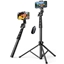 Picture of Ugreen Ugreen LP680 selfie stick with stand and Bluetooth remote control 1.8m - black