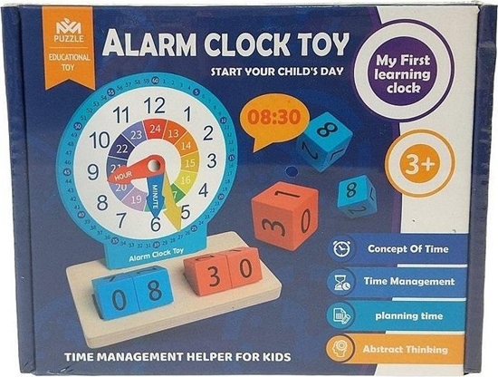 Picture of Ukadanka drewniana Zegar EDUKAMP