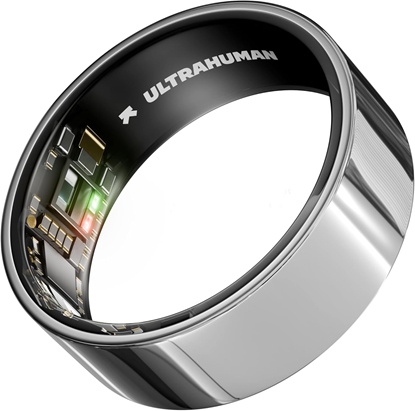 Attēls no Ultrahuman | Ring Air | Space Silver | Size 12 | Smart Ring