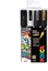 Picture of UNIBALL POSCA PC-5M, Black, Gold, Silver, White, Multicolour, 4 colours, Medium, Water-based ink, Bullet tip