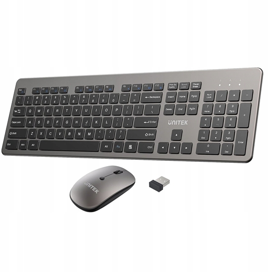 Picture of Unitek Zestaw SlimDuo 2.4G bezprzewodowa myszka i klawiatura