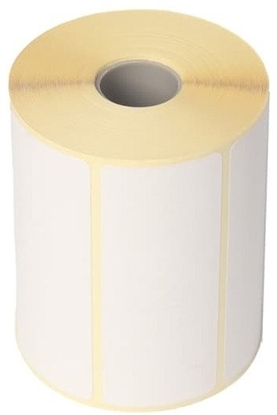 Attēls no Usorteret Etykieta termiczna z nadrukiem biaa ECO* z perforacj 102x192mm 350szt/rolka