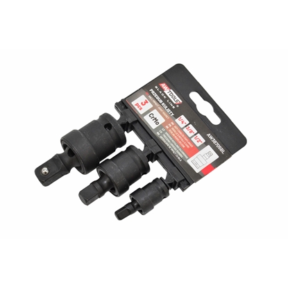 Picture of Uzgriežņu galviņu komplekts AWTools AW38705BL; 1/2''; 3/8''; 1/4''; 3 gab.