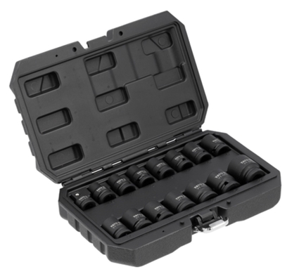 Attēls no Uzgriežņu galviņu komplekts Yato YT-10253; 1/2''; 10-27 mm; 15 gab.