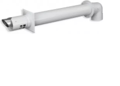 Attēls no Vaillant Rura powietrzno spalinowa pozioma 82/125 L=750mm z wiatrochronem (DWZ) (DWZ)