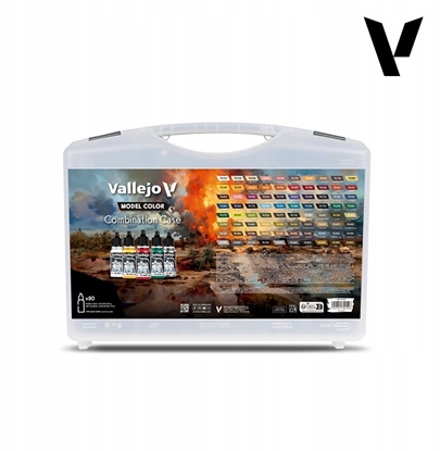 Picture of Vallejo Vallejo: Model Color - Combination Case (80 x 18 ml)