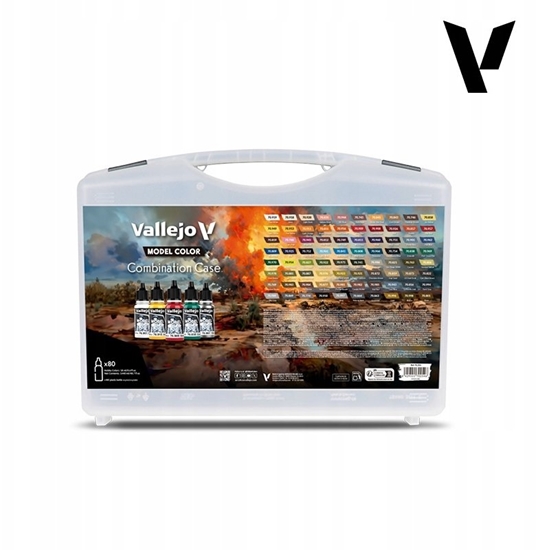 Picture of Vallejo Vallejo: Model Color - Combination Case (80 x 18 ml)