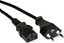 Picture of Value Power Cable, Straight IEC, CH, black, 0.8 m