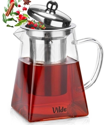 Изображение Vilde DZBANEK SZKLANY 730ml Z ZAPARZACZEM DO HERBATY ZIÓ 259412