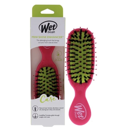 Изображение Wet Brush Shine Enhancer Hair Brush Pink