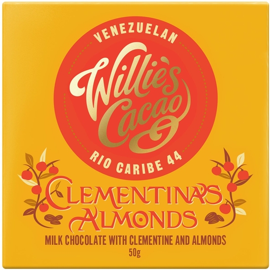 Picture of Willies Cacao Willie's Cacao - Czekolada - Clementina's Almond 50g