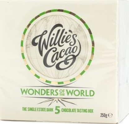 Picture of Willies Cacao Willie's Cacao - Zestaw 5 czekolad - Wonders of the World x 5 - 250g