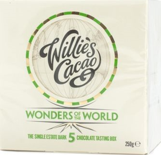 Picture of Willies Cacao Willie's Cacao - Zestaw 5 czekolad - Wonders of the World x 5 - 250g