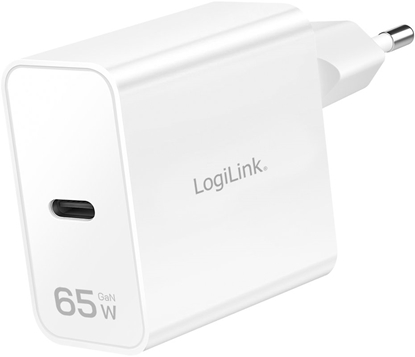 Изображение Zasilacz do laptopa LogiLink LogiLink USB-C-GaN-Adapter, 65 W, Handy, Tablet, Laptop