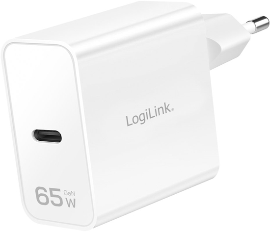 Изображение Zasilacz do laptopa LogiLink LogiLink USB-C-GaN-Adapter, 65 W, Handy, Tablet, Laptop