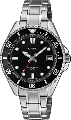 Attēls no Zegarek Casio Zegarek mski Casio MDV-10D-1A1VEF srebrny