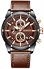 Изображение Giewont Men’s Chronograph Sapphire Watch / black-brown