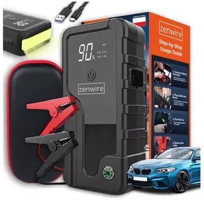 Picture of Zenwire Booster Jump Starter 6400 mAh Powerbank Samochodowy Zenwire CY16