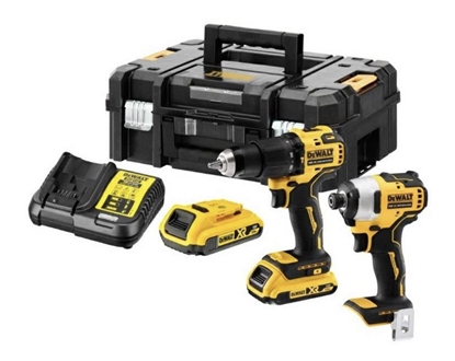 Изображение Zestaw elektronarzdzi Dewalt 6-elementowy (DCK2060L2T-QW)