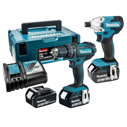 Picture of Zestaw elektronarzdzi Makita 7-elementowy (DLX2339JX1)