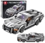 Изображение Zestaw Klocki Konstrukcyjne Samochód GT500 Szary 476 el.