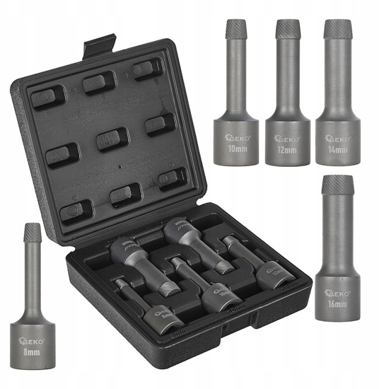 Picture of Zestaw narzdzi Geko Zestaw wykrtaków do szpilek 1/2" 5el. (20)