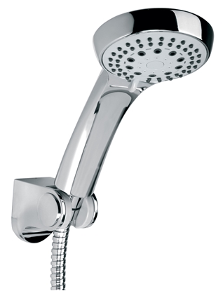 Attēls no Zestaw prysznicowy Ferro Sera punktowy chrom (U500)