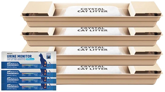 Picture of Zestaw wirków do kuwety PetKit Purobot Crystal Duo (Urine Monitor Crystal Litter Set C11)