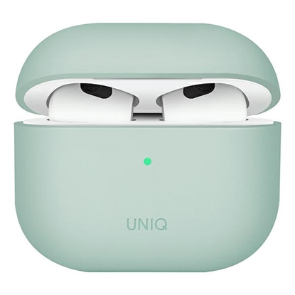 Attēls no UNIQ etui Lino AirPods 3 gen. Silicone zielony|min