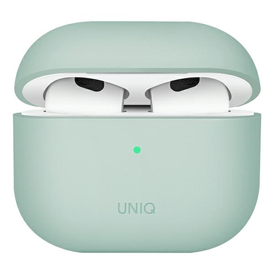 Picture of UNIQ etui Lino AirPods 3 gen. Silicone zielony|min