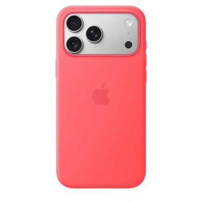 Изображение Etui silikonowe z MagSafe do iPhonea 17 Pro Max - różowa guawa