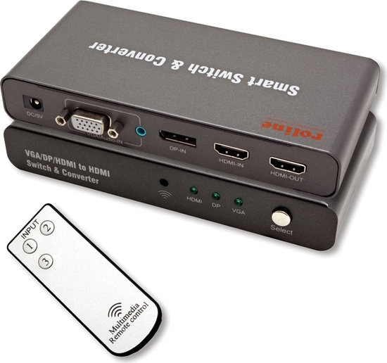 Picture of Roline HDMI/VGA/DP to HDMI Converter