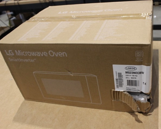 Изображение SALE OUT. | LG | Microwave Oven | MS23NECBW | Free standing | 23 L | 1000 W | White | DAMAGED PACKAGING