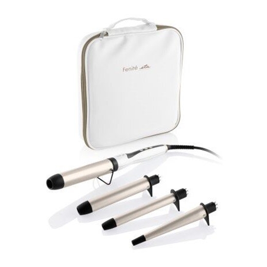 Picture of ETA | Fenité Curling Iron | ETA832790000 | Ceramic heating system | Barrel diameter 19.25 x 33 mm | Temperature (max) 210 °C | Number of heating levels 9 | Display No display | 56 W | White