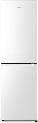 Изображение Gorenje Refrigerator | NRK418ECW4 | Energy efficiency class E | Free standing | Combi | Height 182.4 cm | No Frost system | Fridge net capacity 171 L | Freezer net capacity 85 L | 41 dB | White