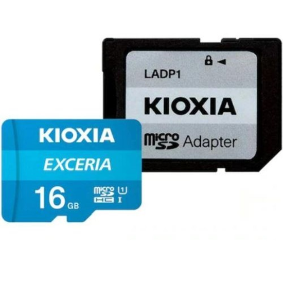 Picture of Kioxia Exceria microSDHC 16GB Class 10 UHS-1