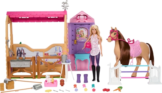 Изображение Lalka Barbie Mattel Stadnina Marze (HXJ44)