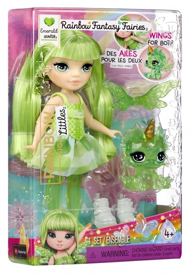 Изображение Lalka Rainbow High Littles Rainbow, Emerald Green