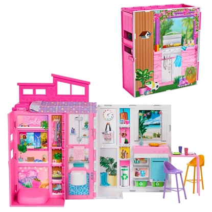 Изображение Mattel Barbie Fashionistas Przytulny domek (HRJ76)
