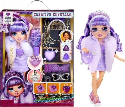 Изображение MGA Rainbow High Creative Crystals Violet (121404-EUC)