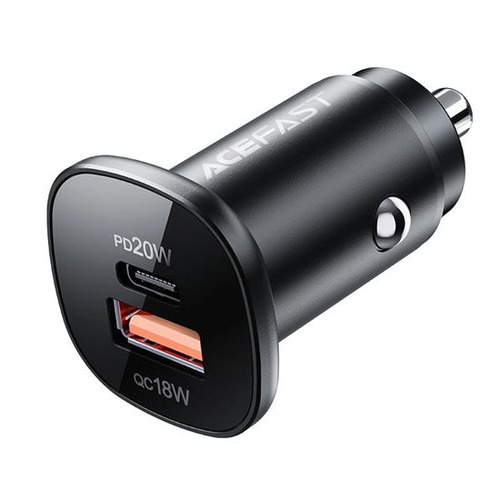 Picture of Acefast car charger 38W USB Type C | USB, PPS, Pow