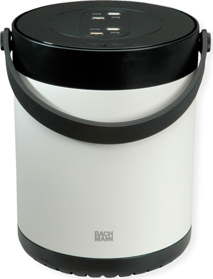 Изображение Bachmann MOV:E POWER UNIT 4x Charger USB-A/C, 220W, schwarz / weiß