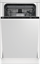 Изображение BEKO Dishwasher | DIS46120 | Built-in | Width 45 cm | Number of place settings 11 | Number of programs 6 | Energy efficiency class E | Display | White