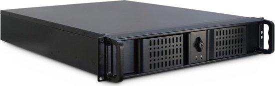 Picture of Divers VALUE 19" Industrial Rack-Mount Server Chassis, 2UH, long, black