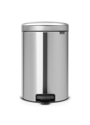 Изображение BRABANTIA atkritumu tvertne ar pedāli NewIcon, 20 l, Matt Steel