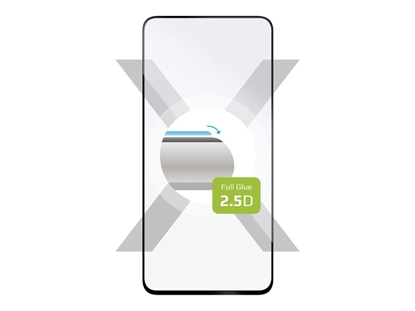 Изображение Fixed Screen protector | Samsung | Galaxy S24 FE | Tempered glass | Black | 2.5D